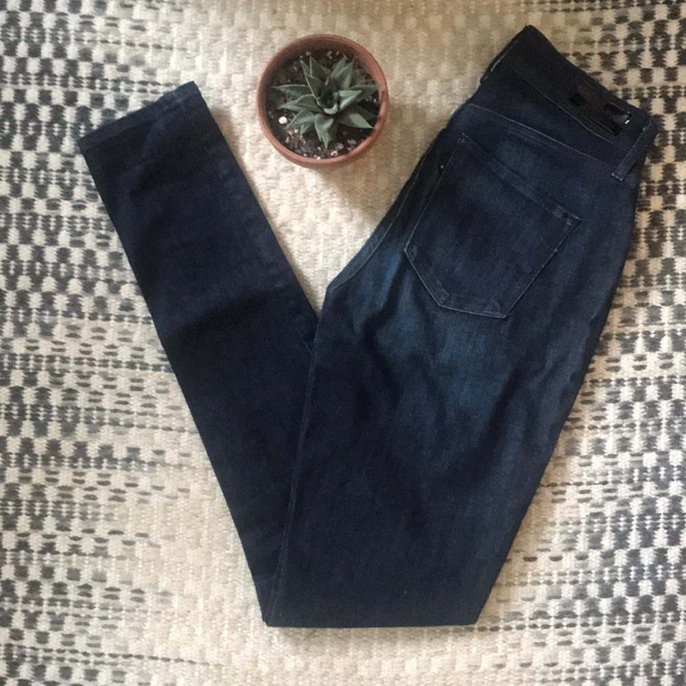 Levi’s High Rise Skinny Dark Wash